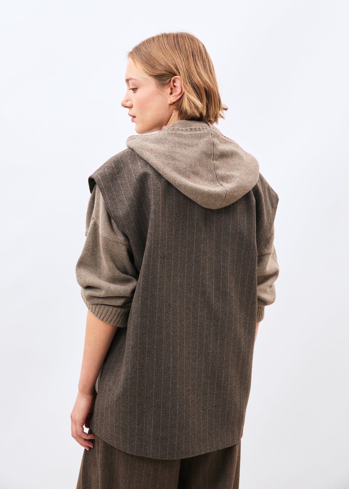 Veste taupe - Koan - TAUPE#couleur_TAUPE