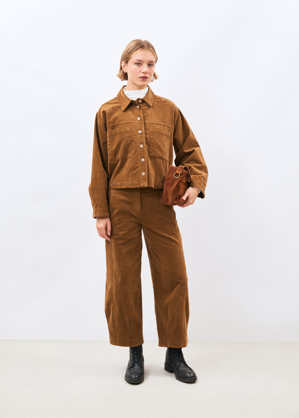 Veste marron - Komia - marron#couleur_marron