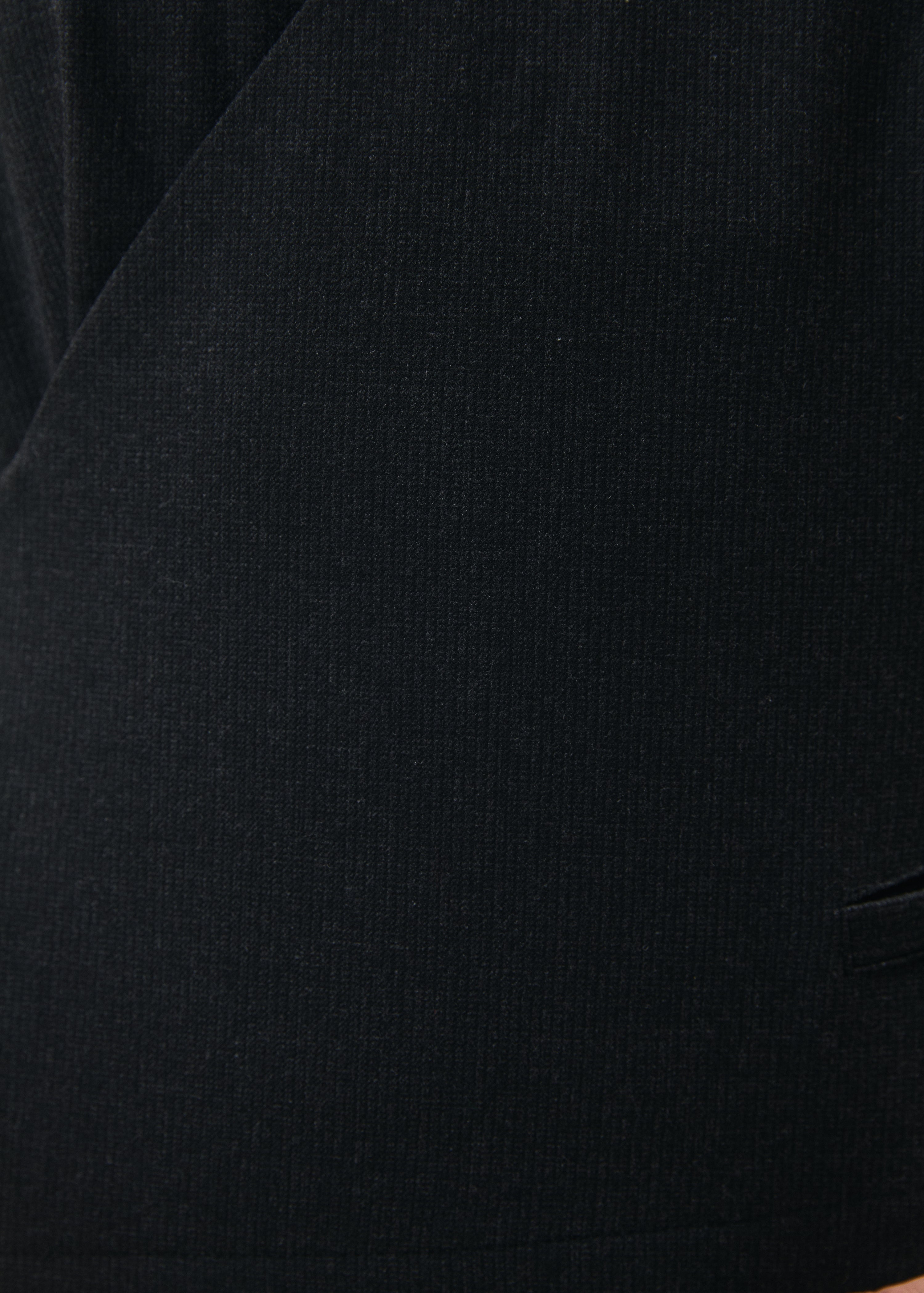 Gilet gris cache-cœur - ANTHRACITE#couleur_ANTHRACITE