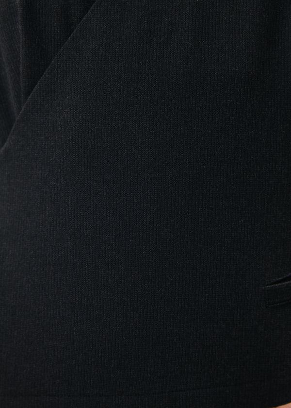 Gilet gris cache-cœur - ANTHRACITE#couleur_ANTHRACITE