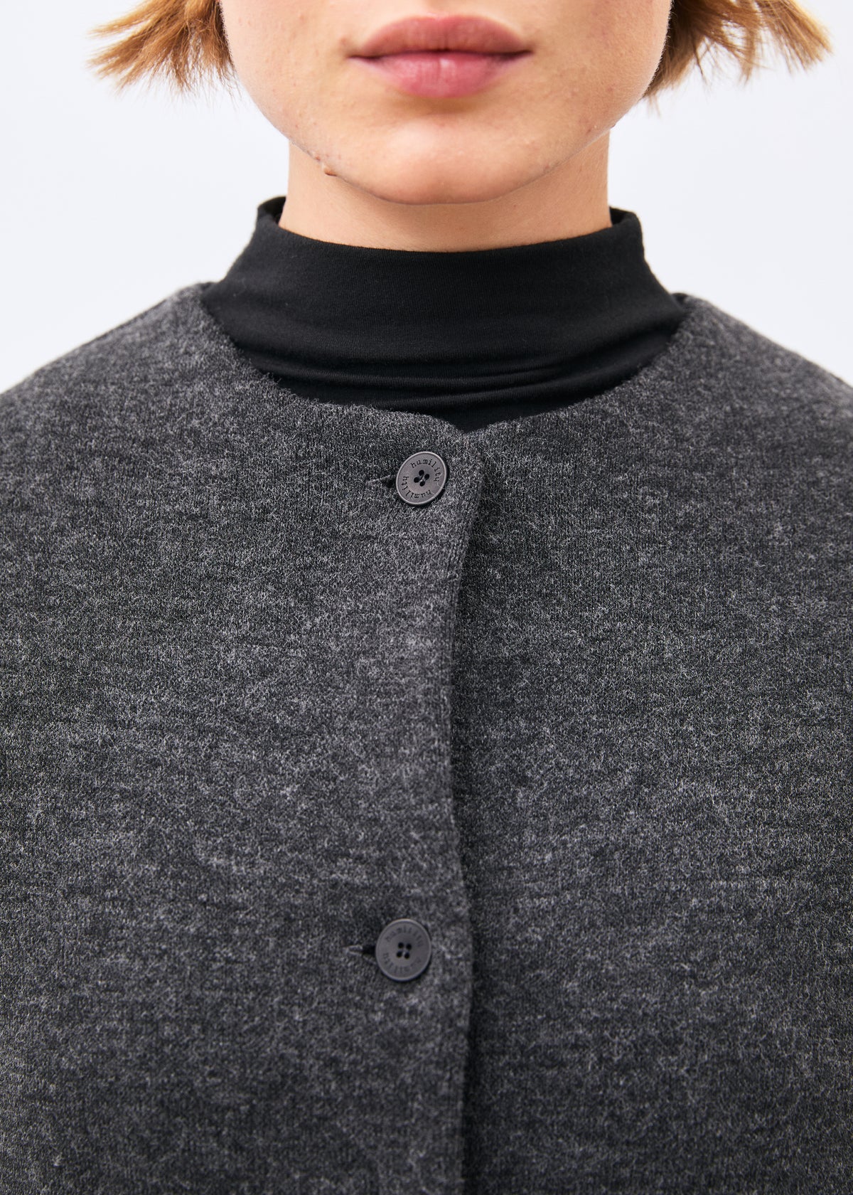 Veste noir et gris - Minato - NOIR/ANTHRACITE#couleur_NOIR/ANTHRACITE