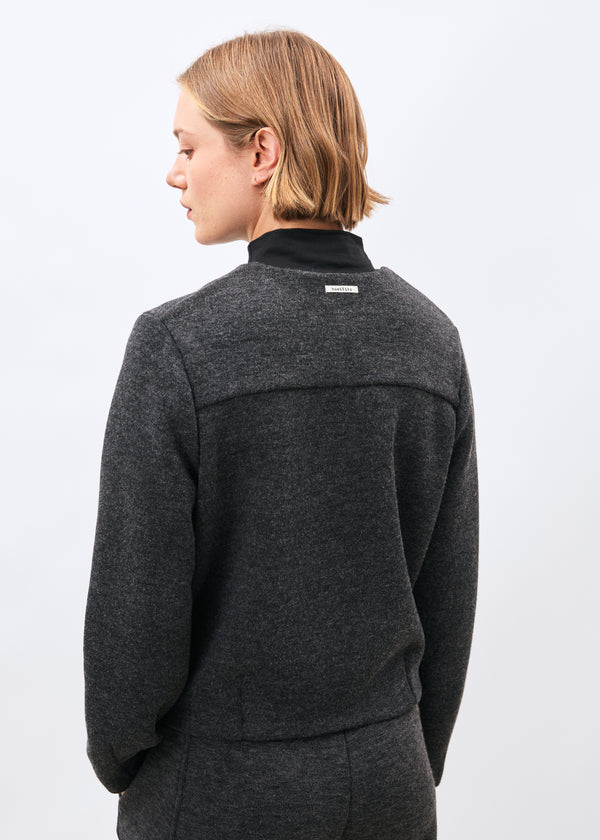 Veste noir et gris - Minato - NOIR/ANTHRACITE#couleur_NOIR/ANTHRACITE