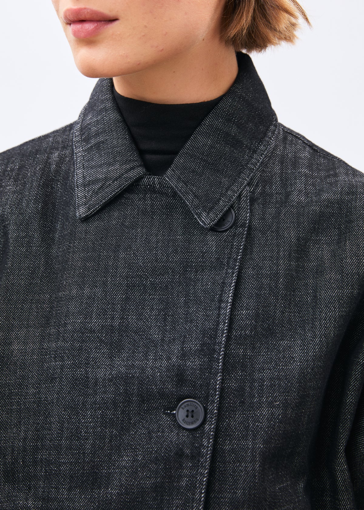 Blouson noir - Mistria - NOIR#couleur_NOIR