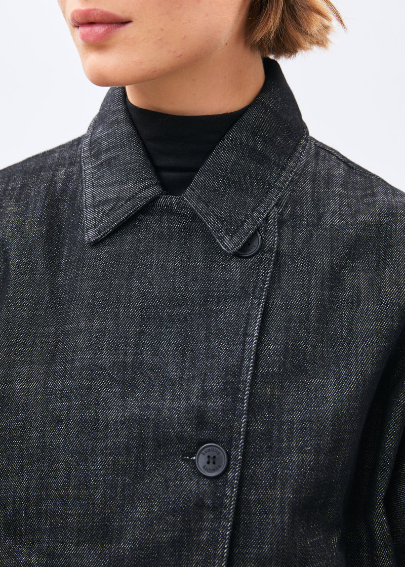Blouson noir - Mistria - NOIR#couleur_NOIR