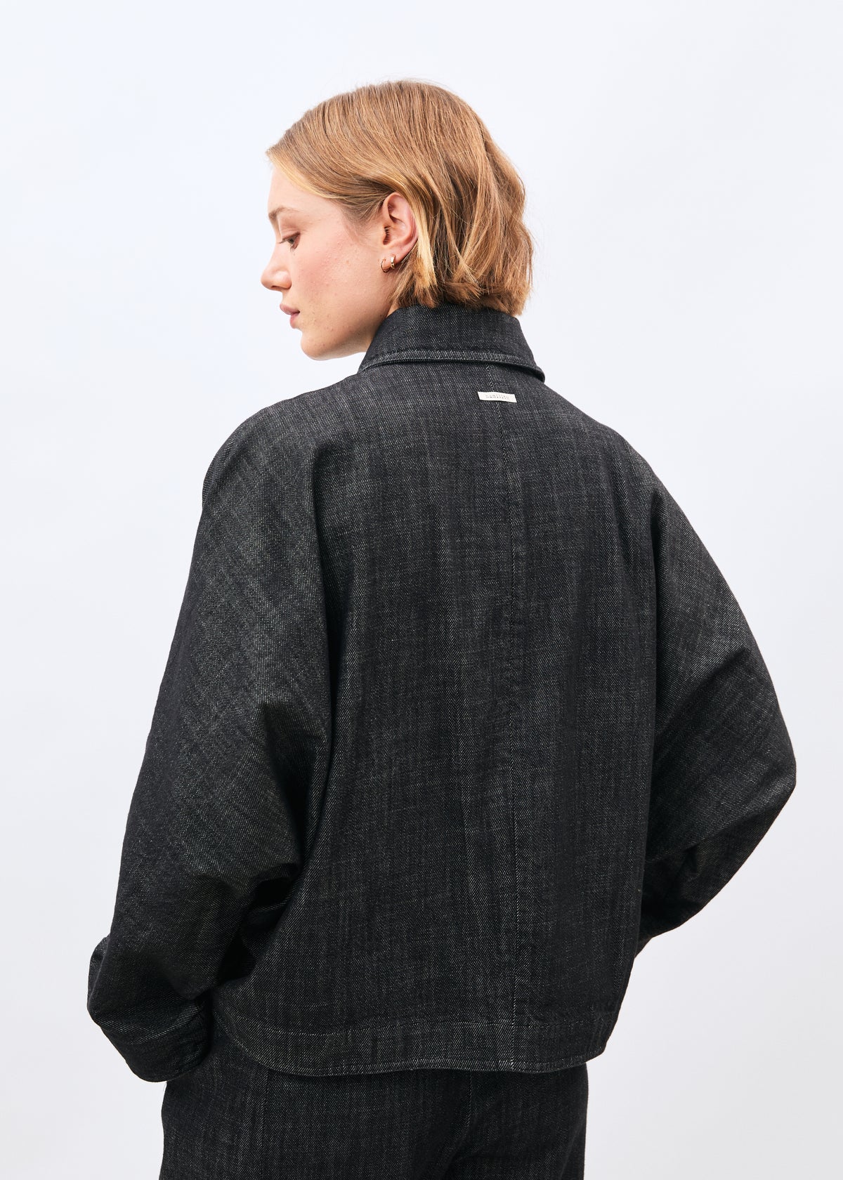 Blouson noir - Mistria - NOIR#couleur_NOIR