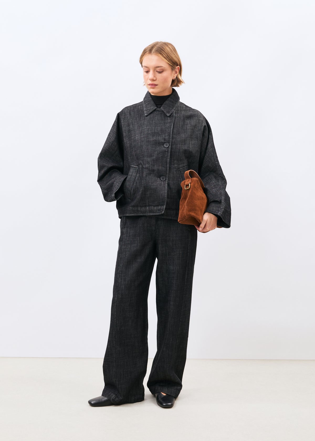 Blouson noir - Mistria - NOIR#couleur_NOIR