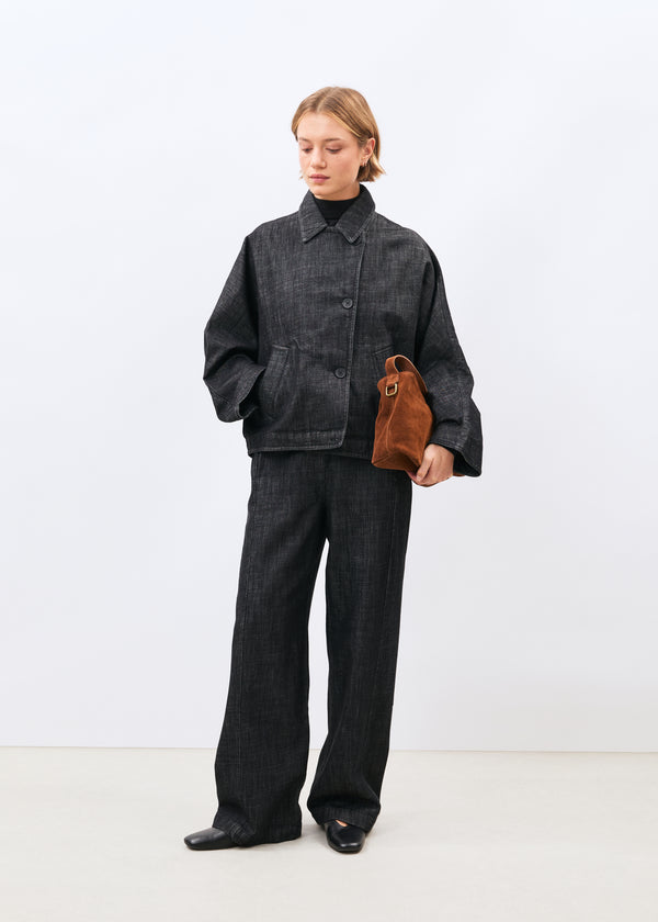 Blouson noir - Mistria - NOIR#couleur_NOIR